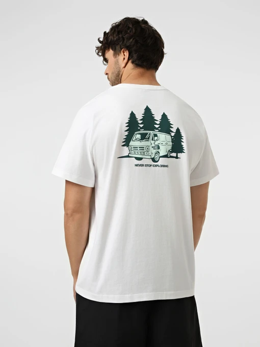 Бавовняна Чоловіча Футболка The North Face M VAN LIFE RELAXED SHORT SLEEV фото 3