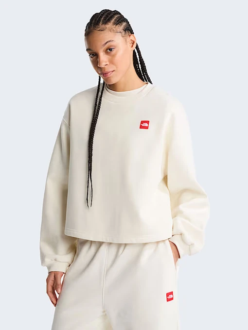 Худі та світшоти The North Face W TNF RED BOX CREW модель NF0A8EFYQLI1 Фото