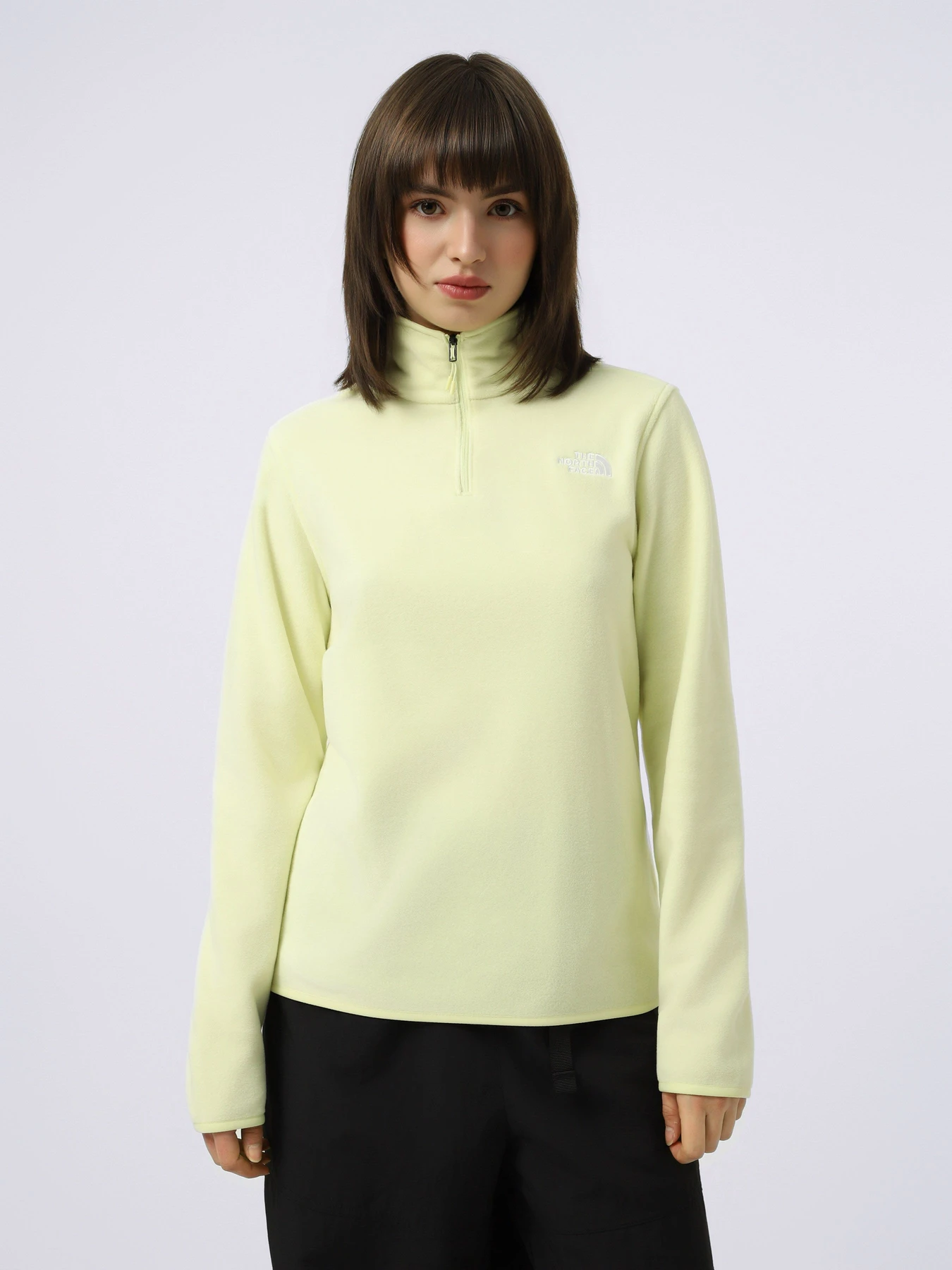 Худи и свитшоты The North Face W GLACIER FLEECE 1/4 ZIP JACKE модель NF0A8D2JG6O1 Фото