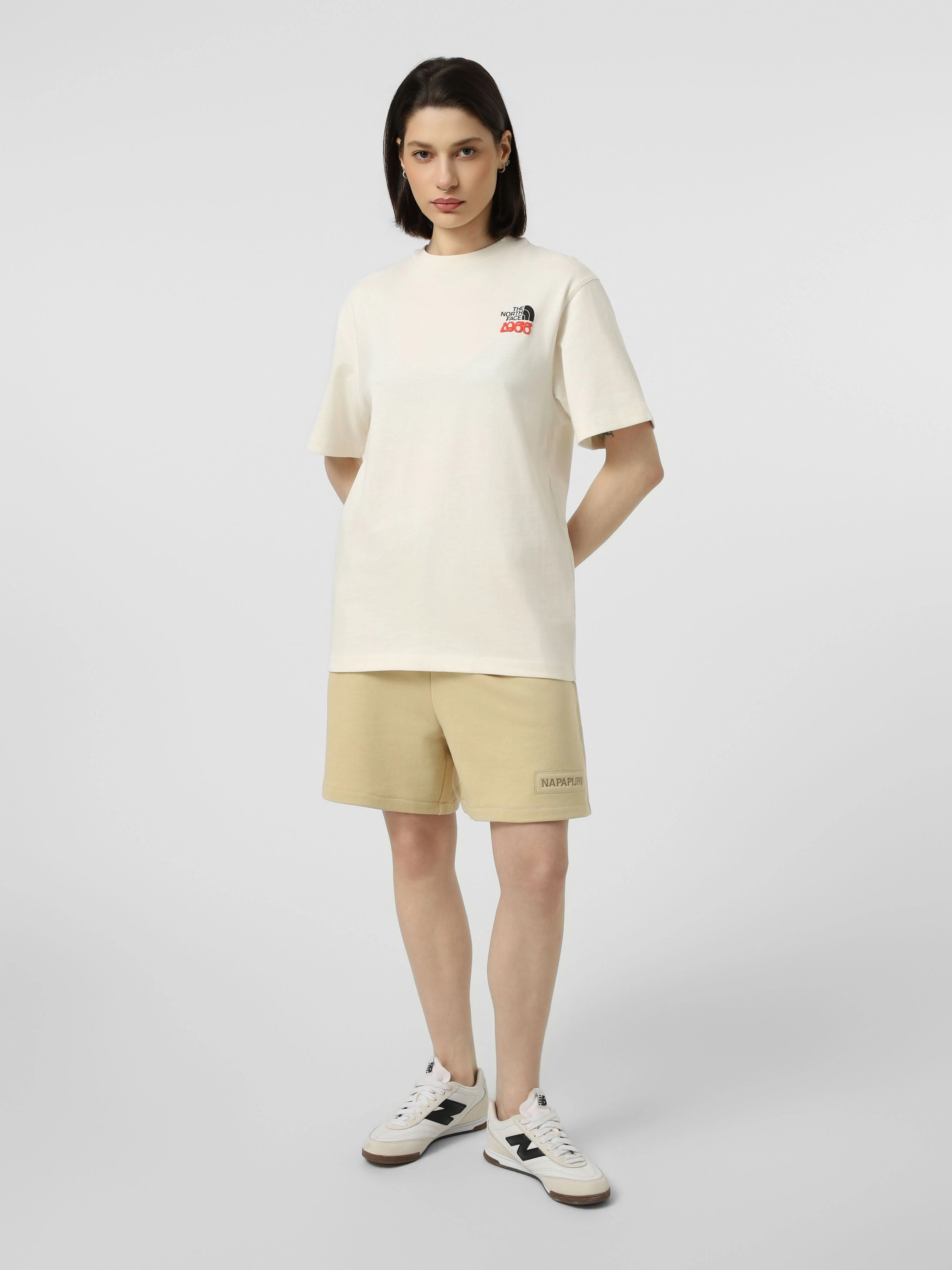 Бавовняна Жіноча Футболка The North Face M 1966 MOTION RELAXED SHORT SL фото 2