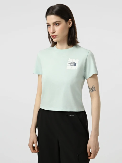 Футболки і поло The North Face W SUN REGULAR SHORT SLEEVE CUT модель NF0A8GQSG701 Фото