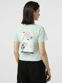Футболки и поло The North Face W SUN REGULAR SHORT SLEEVE CUT модель NF0A8GQSG701 Фото