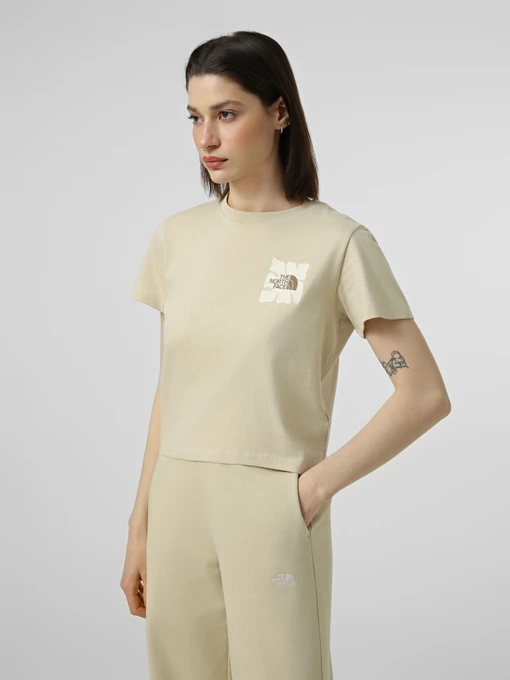 Футболки і поло The North Face W SUN REGULAR SHORT SLEEVE CUT модель NF0A8GQSDOM1 Фото