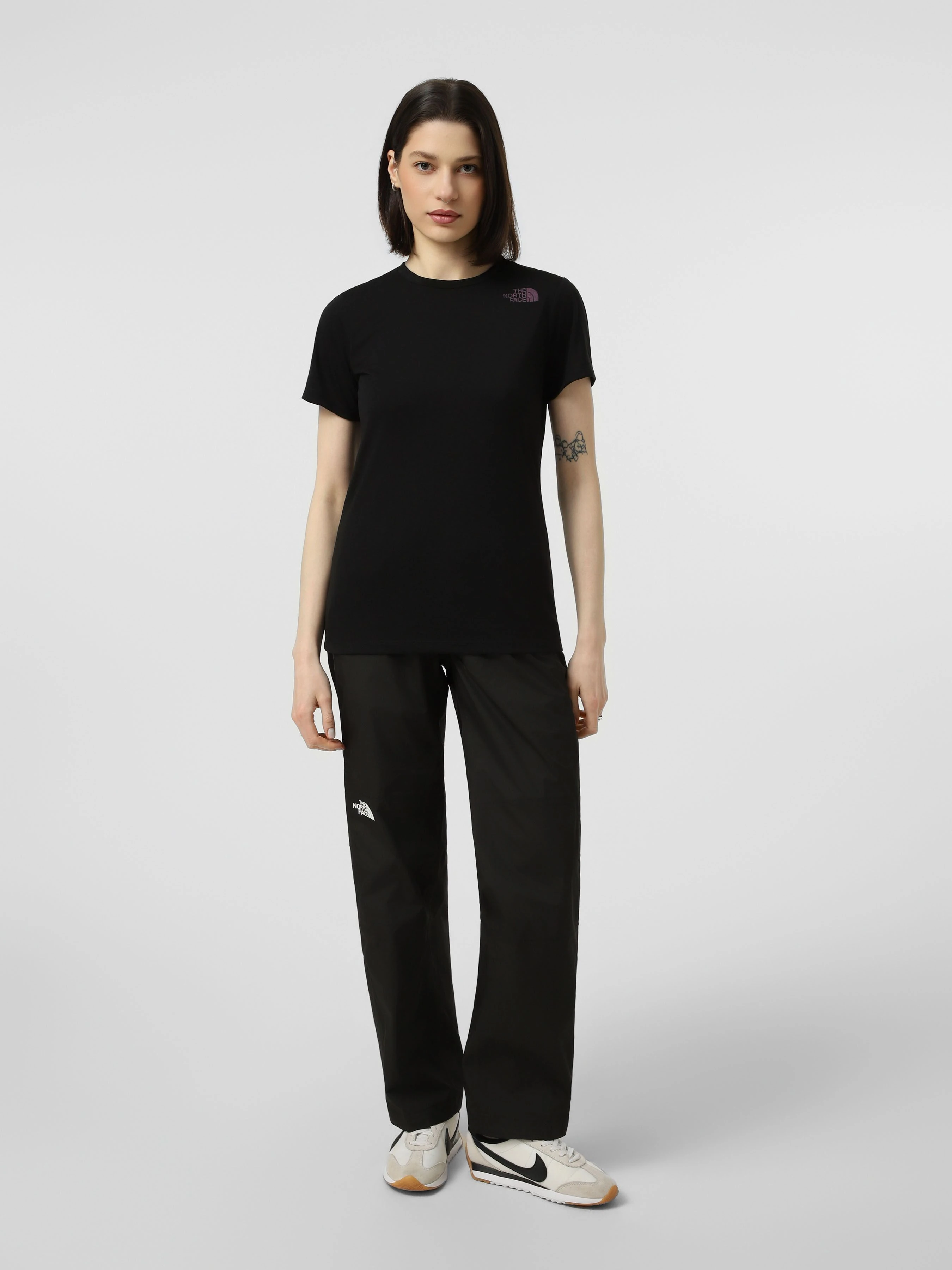 Жіноча Футболка The North Face W BITMAP LOGO SHORT SLEEVES TE фото 2