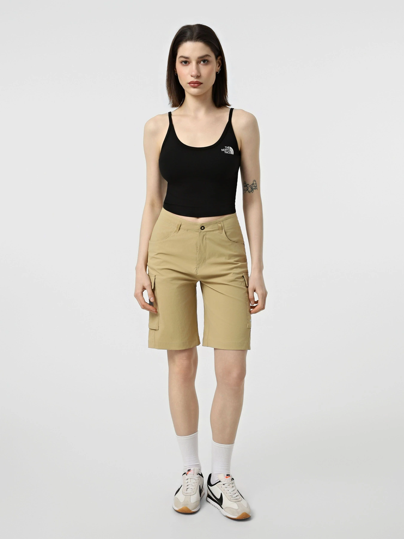 Футболки і поло The North Face W SIMPLE DOME SLIM CROP TANK модель NF0A55AQJK31 Фото
