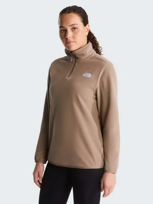 Худи и свитшоты The North Face W GLACIER FLEECE 1/4 ZIP JACKE модель NF0A8D2J2H91 Фото