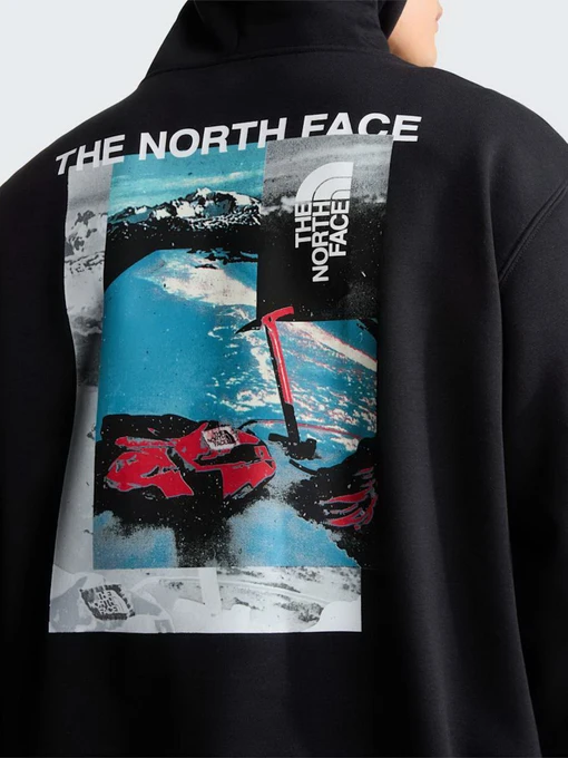 Бавовняне Чоловіче Худі The North Face M APEX '75 COLLAGE RELAXED HOO фото 3