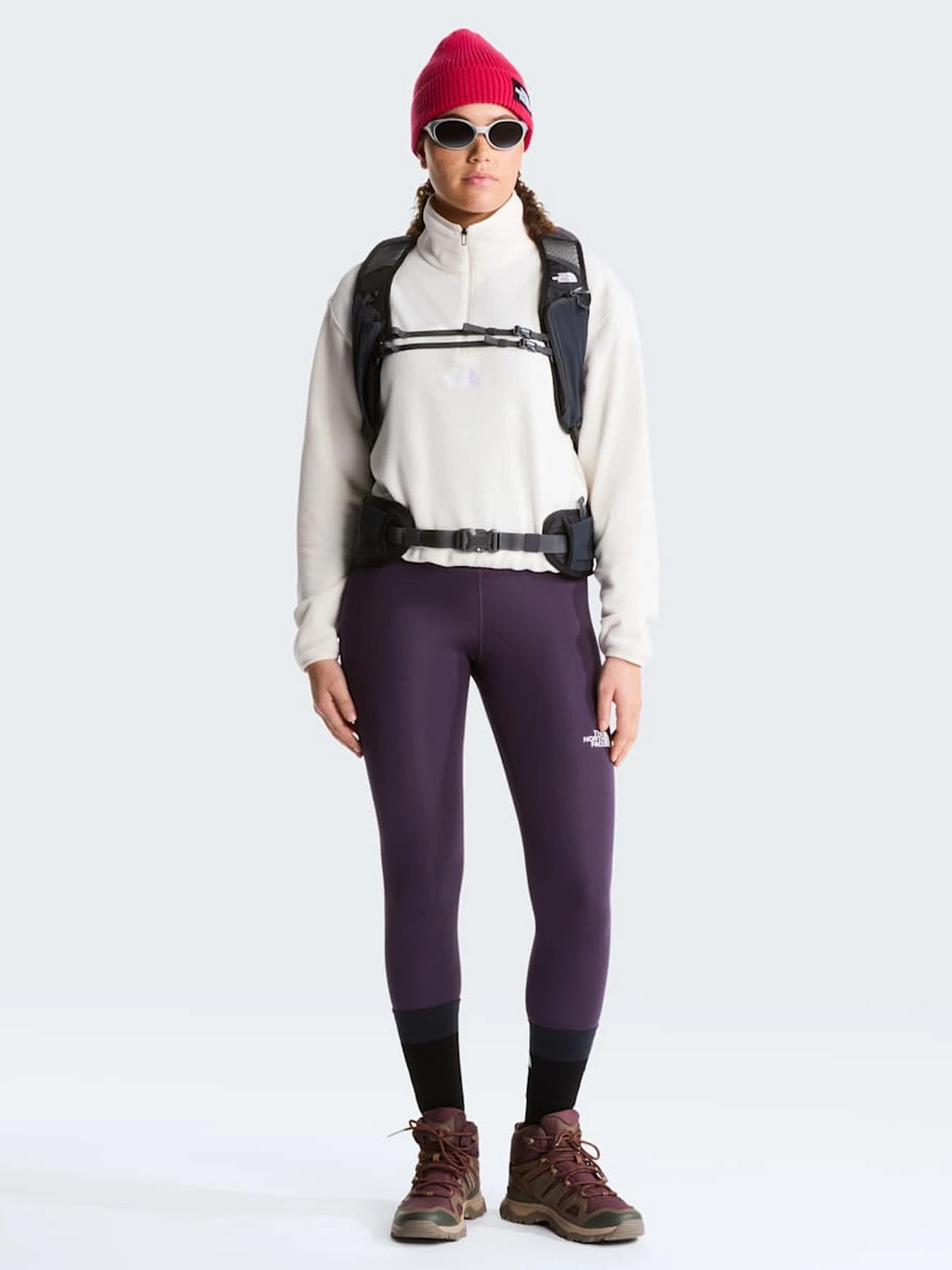Худи и свитшоты The North Face W NOVELTY LOGO GLACIER 1/4 ZIP модель NF0A8J3ZQLI1 Фото
