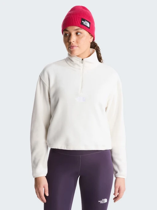 Худи и свитшоты The North Face W NOVELTY LOGO GLACIER 1/4 ZIP модель NF0A8J3ZQLI1 Фото