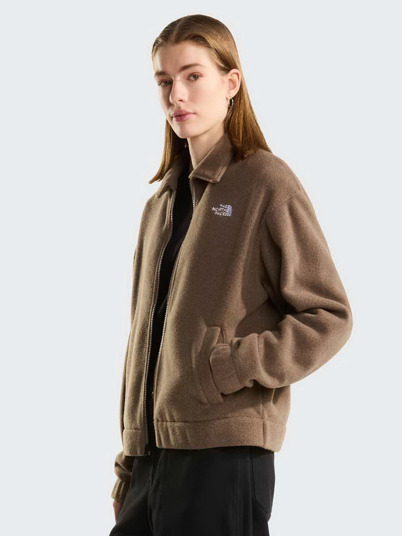 Худи и свитшоты The North Face W FLEECE COLLARED JACKET модель NF0A8J6KUS51 Фото