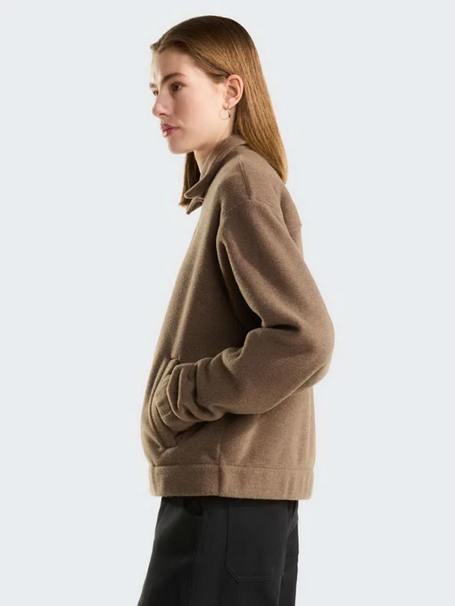 Жіноча Флісова кофта The North Face W FLEECE COLLARED JACKET фото 2