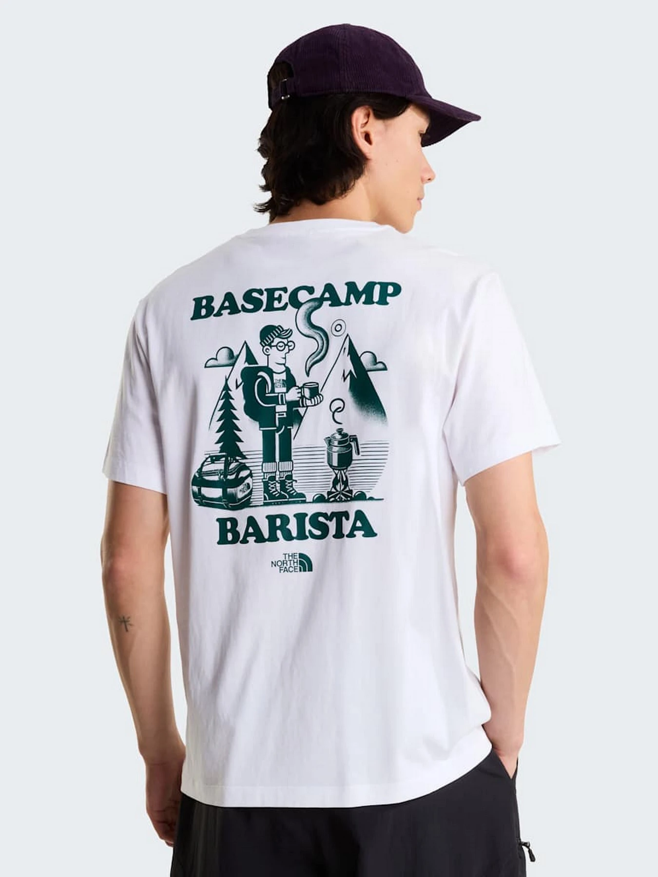 Футболки и поло The North Face U BASECAMP BARISTA RELAXED SHO модель NF0A8JAAVD91 Футболки и поло The North Face U BASECAMP BARISTA RELAXED SHO модель NF0A8JAAVD91 Фото