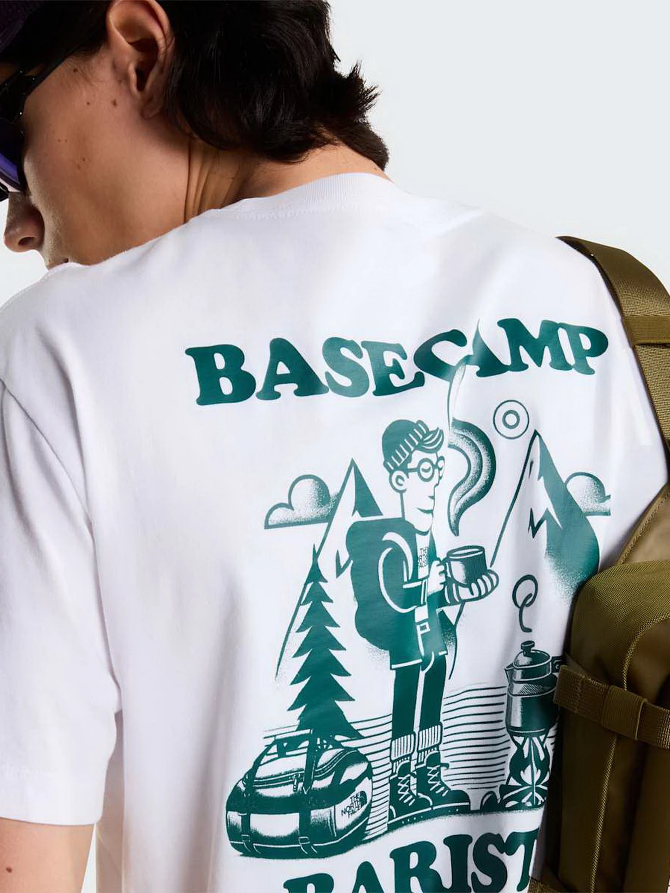 Футболки и поло The North Face U BASECAMP BARISTA RELAXED SHO модель NF0A8JAAVD91 Футболки и поло The North Face U BASECAMP BARISTA RELAXED SHO модель NF0A8JAAVD91 Фото