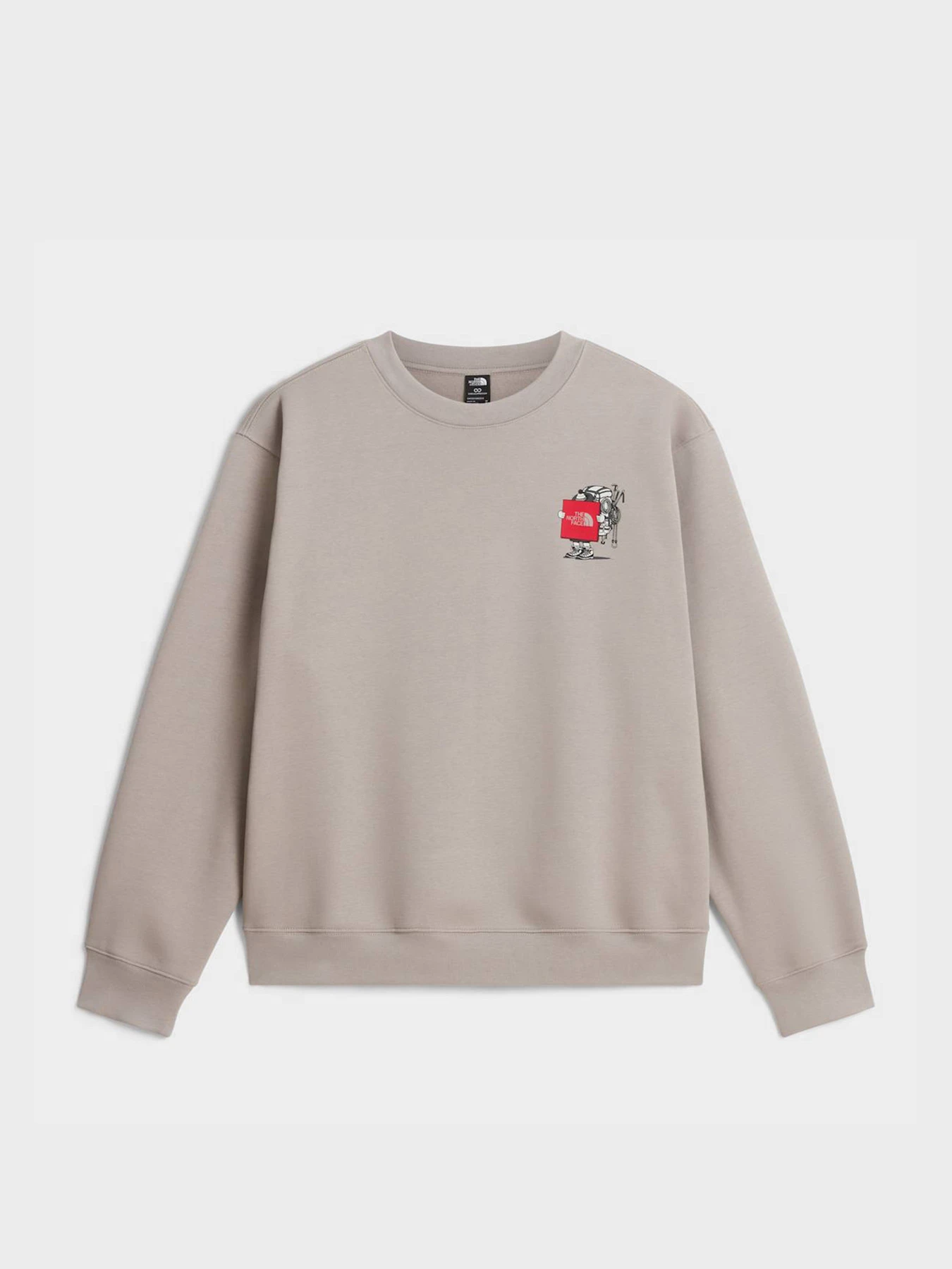 Худи и свитшоты The North Face U GEAR UP GET OUT RELAXED CREW модель NF0A8JB52MB1 Худи и свитшоты The North Face U GEAR UP GET OUT RELAXED CREW модель NF0A8JB52MB1 Фото