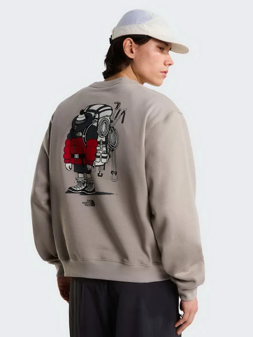 Чоловічий Світшот The North Face U GEAR UP GET OUT RELAXED CREW фото 2