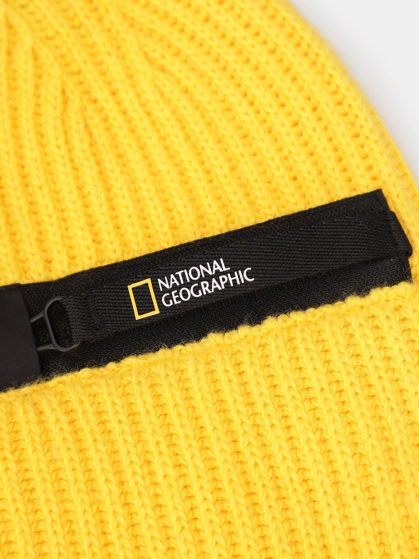 Шапки та кепки National Geographic Iconic Beanie Unisex модель U121-09-701_жовтий Фото