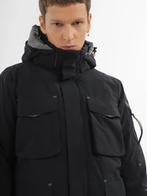 Куртки та дублянки National Geographic Iconic Explorer Hooded модель M121-01-530_чорний Фото
