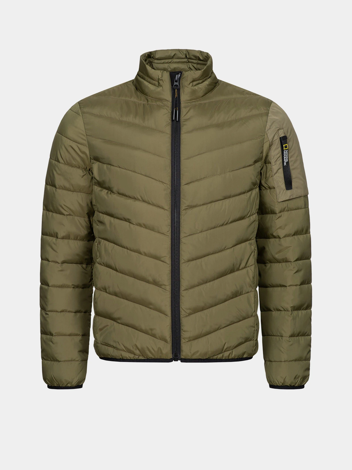 Куртки и дубленки National Geographic No Goose Puffer модель M221-01-121_оливковий Куртки и дубленки National Geographic No Goose Puffer модель M221-01-121_оливковий Фото