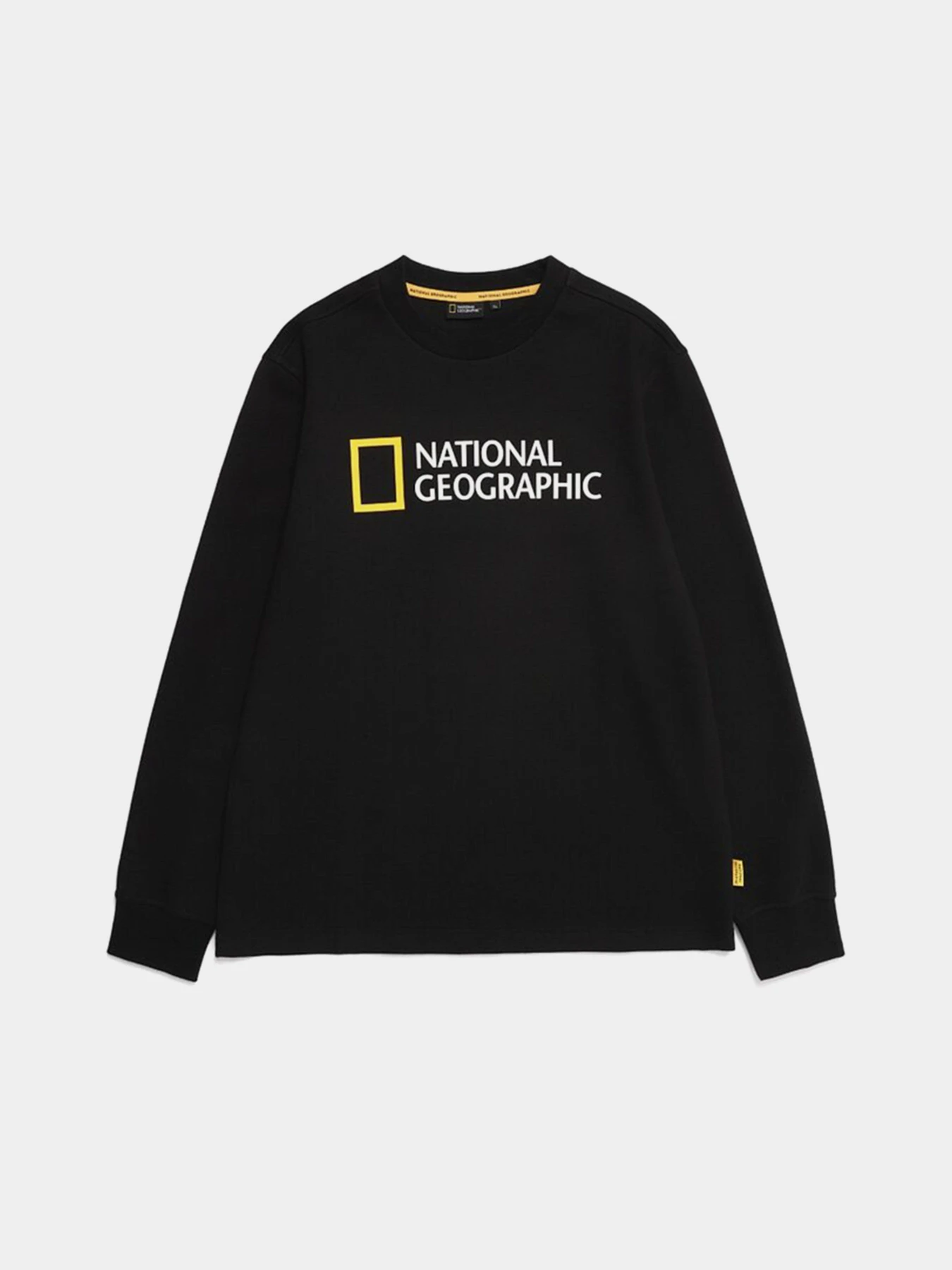 Худі та світшоти National Geographic Foundation Big Logo Crew модель M999-02-814_чорний Худі та світшоти National Geographic Foundation Big Logo Crew модель M999-02-814_чорний Фото