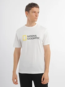 Футболки и поло National Geographic Foundation Big Logo модель M999-03-821_білий Фото