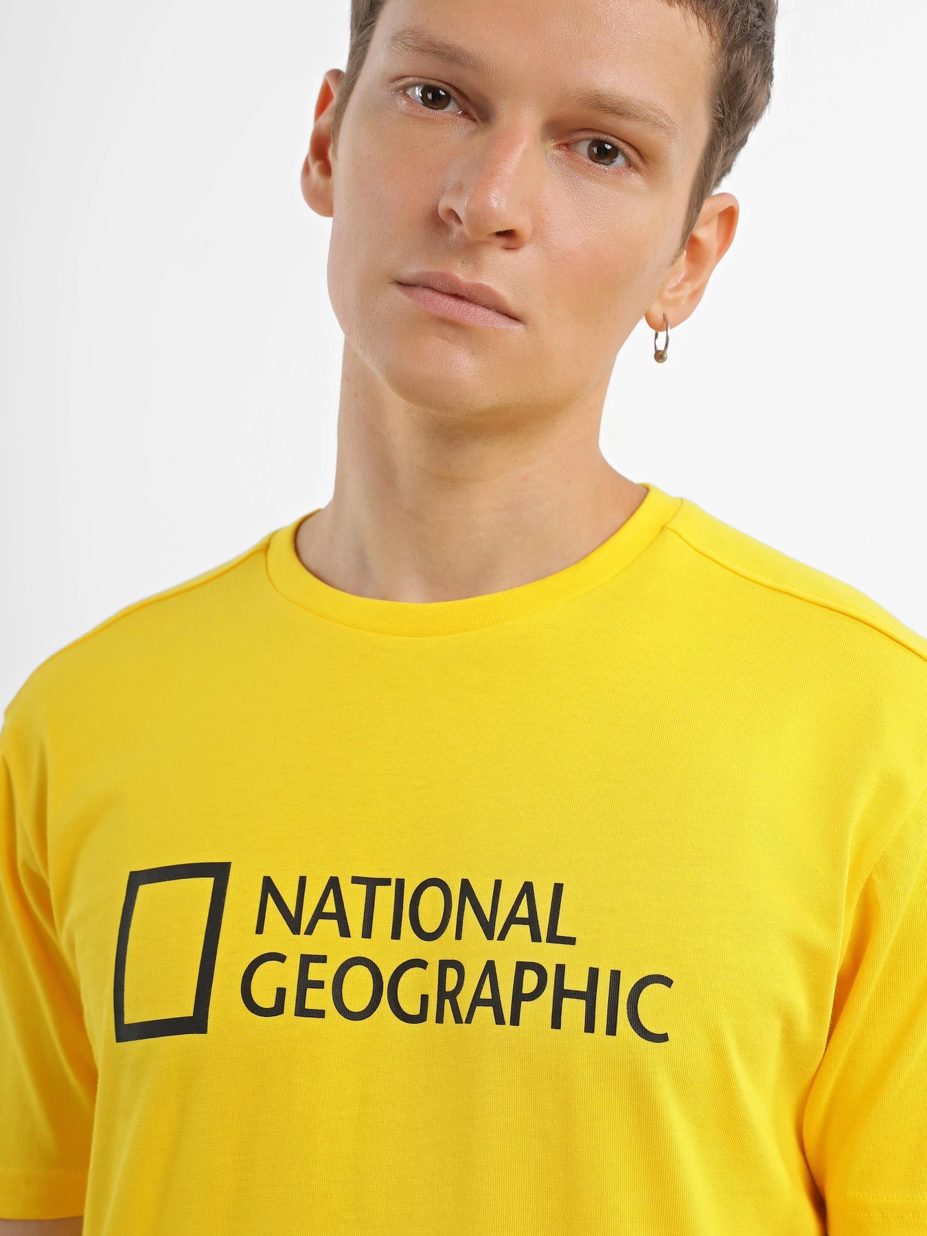 Футболки и поло National Geographic Foundation Big Logo модель M999-03-821_жовтий Фото