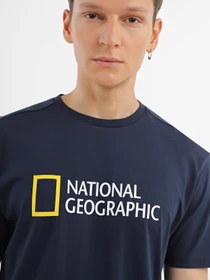 Футболки и поло National Geographic Foundation Big Logo модель M999-03-821_синій Фото