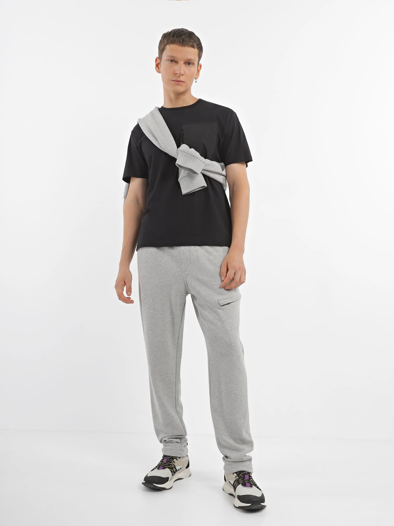 Брюки National Geographic Foundation Pocket Jogger модель M999-05-831_сірий комб. Брюки National Geographic Foundation Pocket Jogger модель M999-05-831_сірий комб. Фото