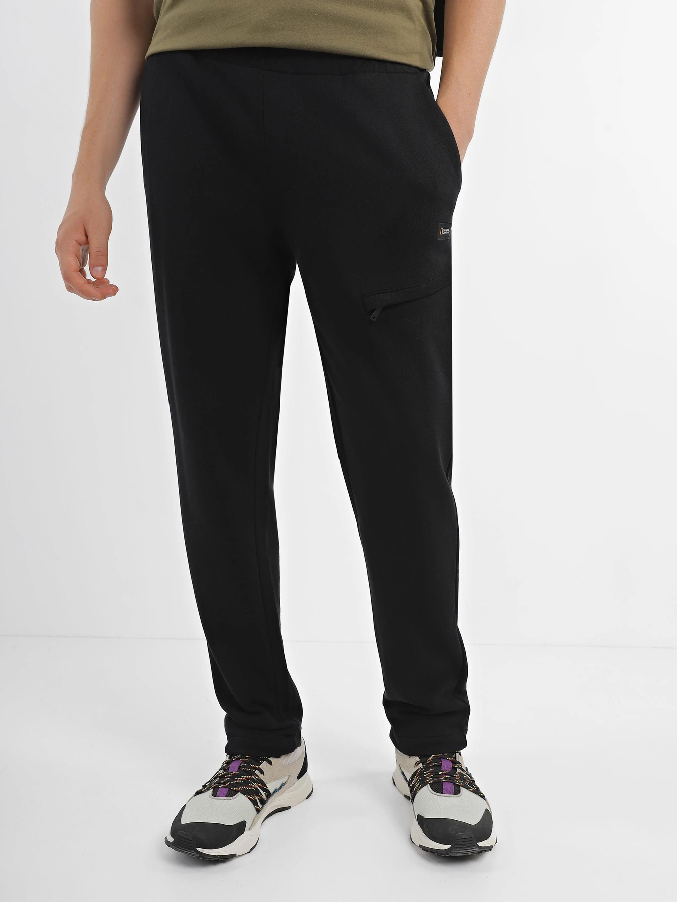 Брюки National Geographic Foundation Pocket Jogger модель M999-05-831_чорний Фото
