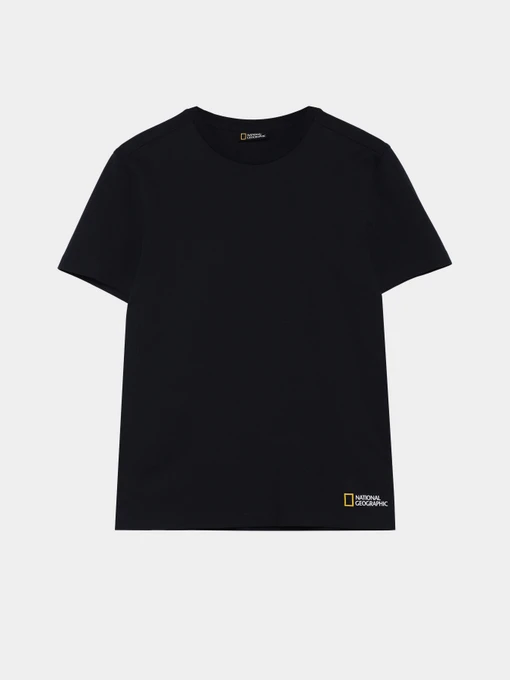 Футболки и поло National Geographic Essentials Unisex Crew Neck модель U121-03-805_чорний Фото