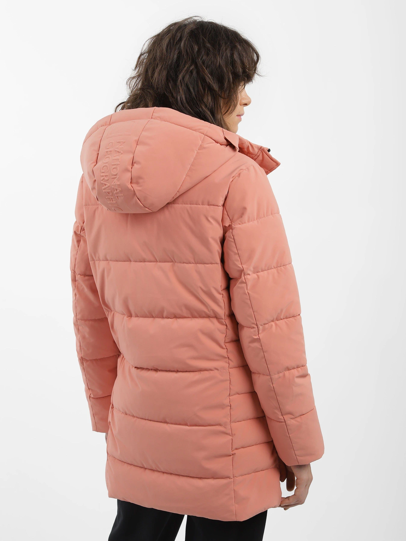 Куртки и дубленки National Geographic Premium Flow Hooded модель W121-01-619_рожевий Куртки и дубленки National Geographic Premium Flow Hooded модель W121-01-619_рожевий Фото
