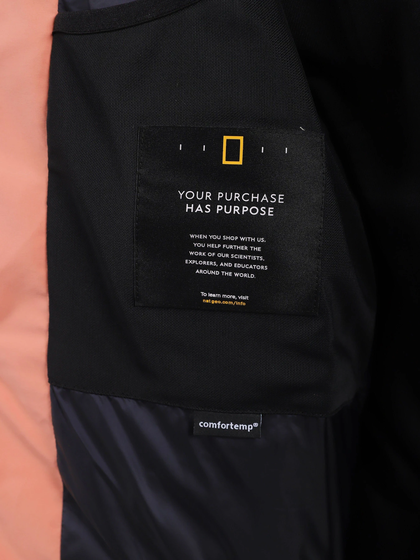 Куртки и дубленки National Geographic Premium Flow Hooded модель W121-01-619_рожевий Куртки и дубленки National Geographic Premium Flow Hooded модель W121-01-619_рожевий Фото