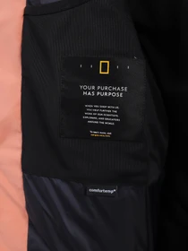 Куртки и дубленки National Geographic Premium Flow Hooded модель W121-01-619_рожевий Фото