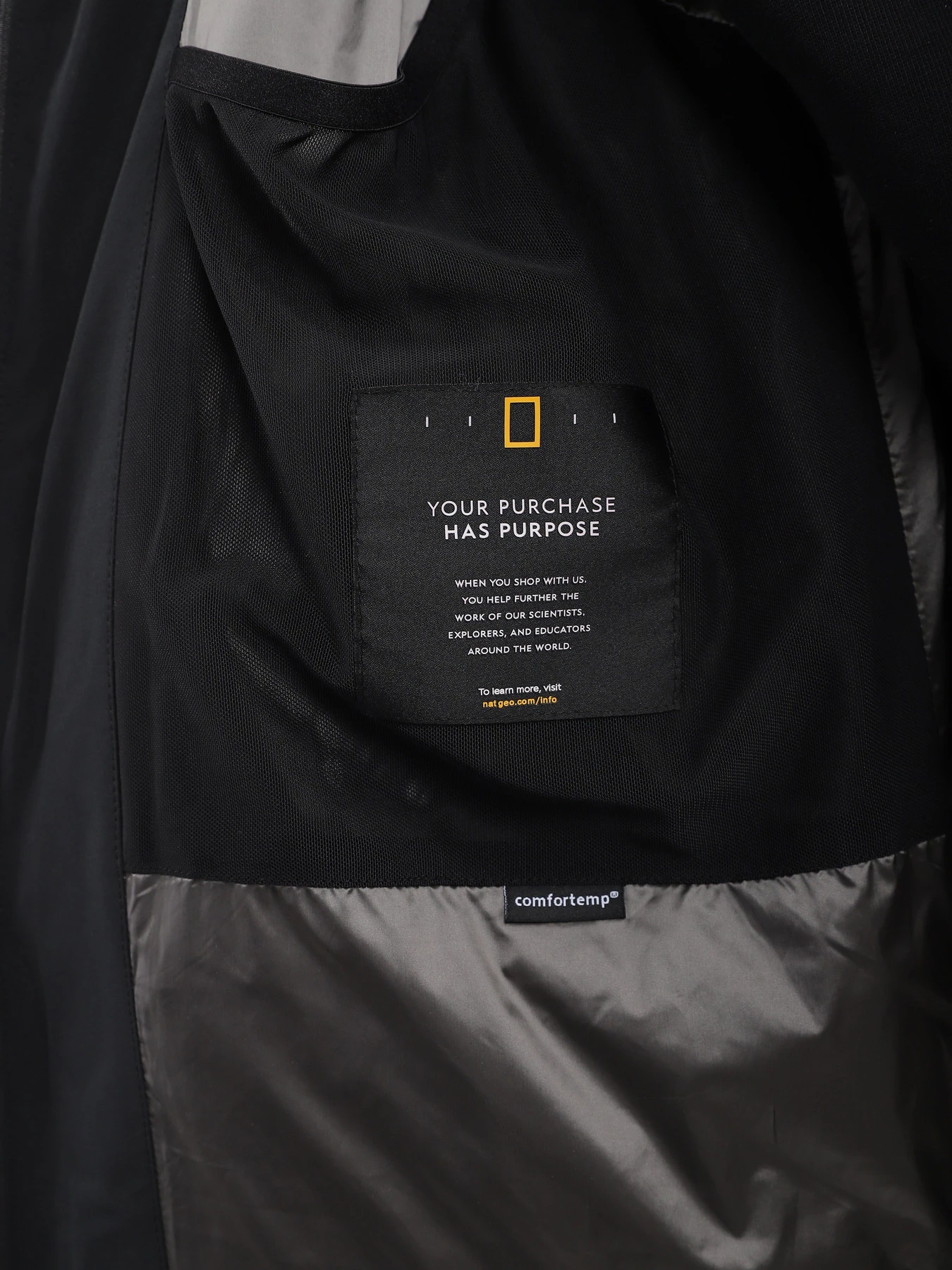 Куртки и дубленки National Geographic Premium Flow модель W121-01-620_чорний Куртки и дубленки National Geographic Premium Flow модель W121-01-620_чорний Фото