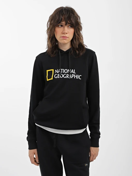 Худи и свитшоты National Geographic Foundation Big Logo модель W999-02-911_чорний Фото