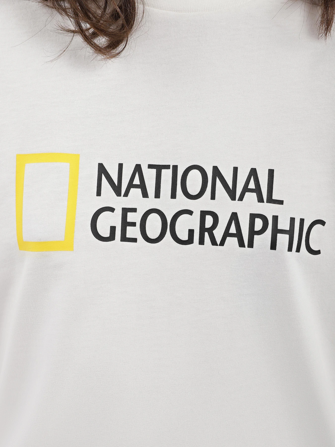 Футболки и поло National Geographic Foundation Big Logo модель W999-03-921_білий комб. Футболки и поло National Geographic Foundation Big Logo модель W999-03-921_білий комб. Фото