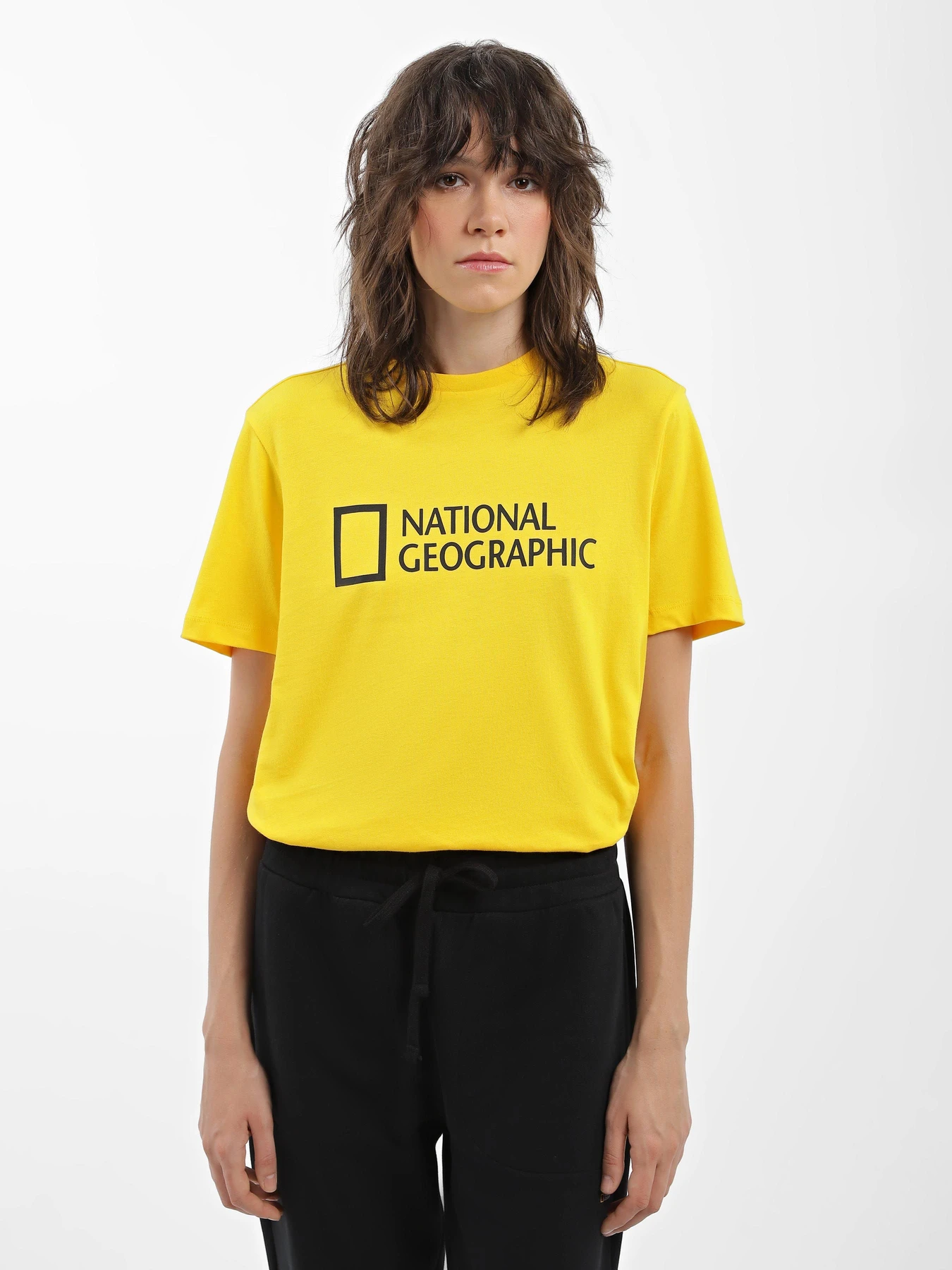 Футболки и поло National Geographic Foundation Big Logo модель W999-03-921_жовтий комб. Футболки и поло National Geographic Foundation Big Logo модель W999-03-921_жовтий комб. Фото