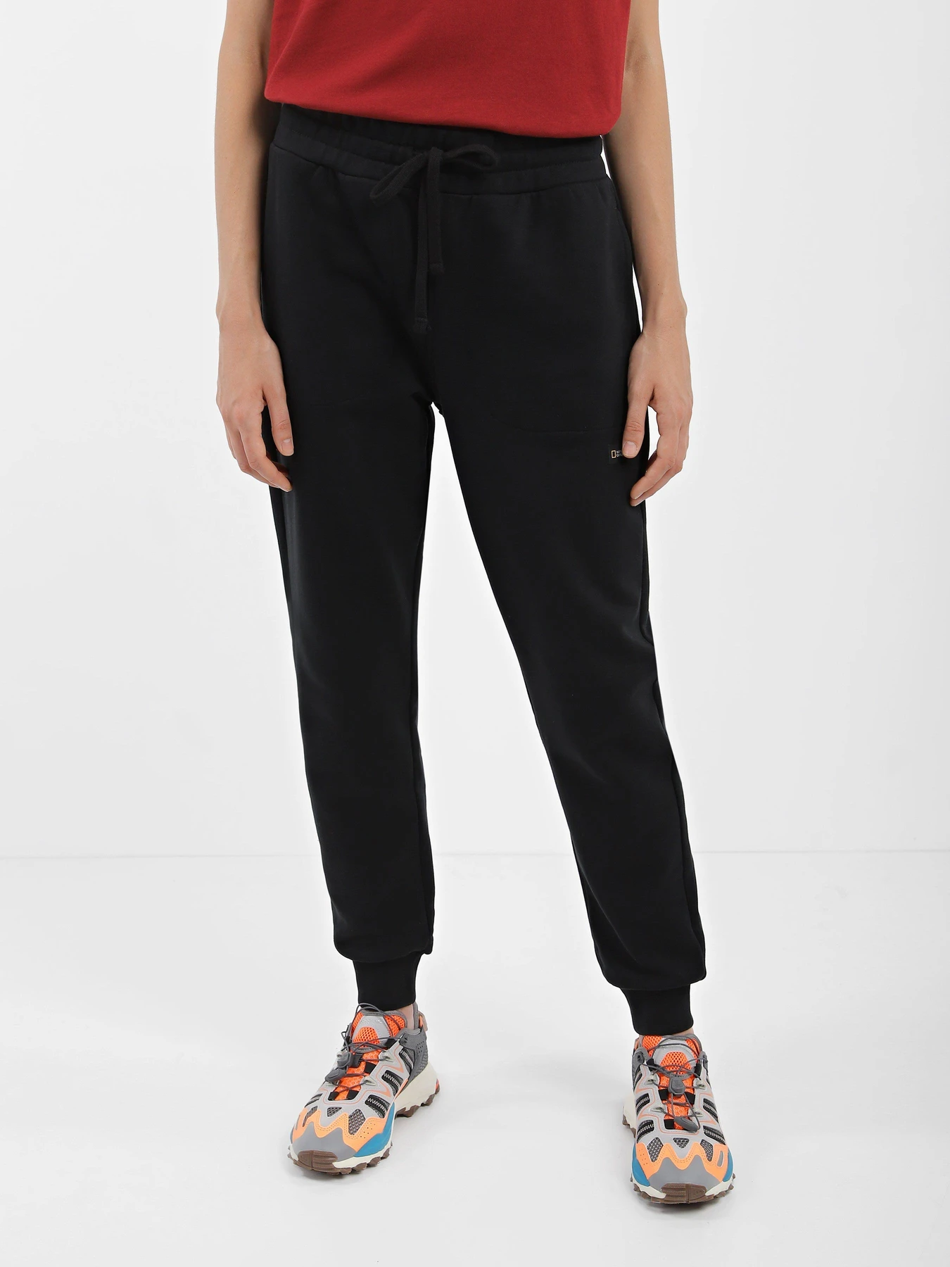 Брюки National Geographic Foundation Small Logo Jogger модель W999-05-931_чорний Брюки National Geographic Foundation Small Logo Jogger модель W999-05-931_чорний Фото