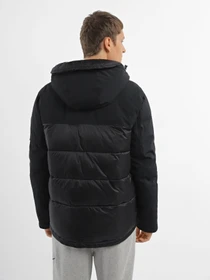 Куртки и дубленки National Geographic Re-Developed Hood Puffer модель M121-01-500_чорний Фото