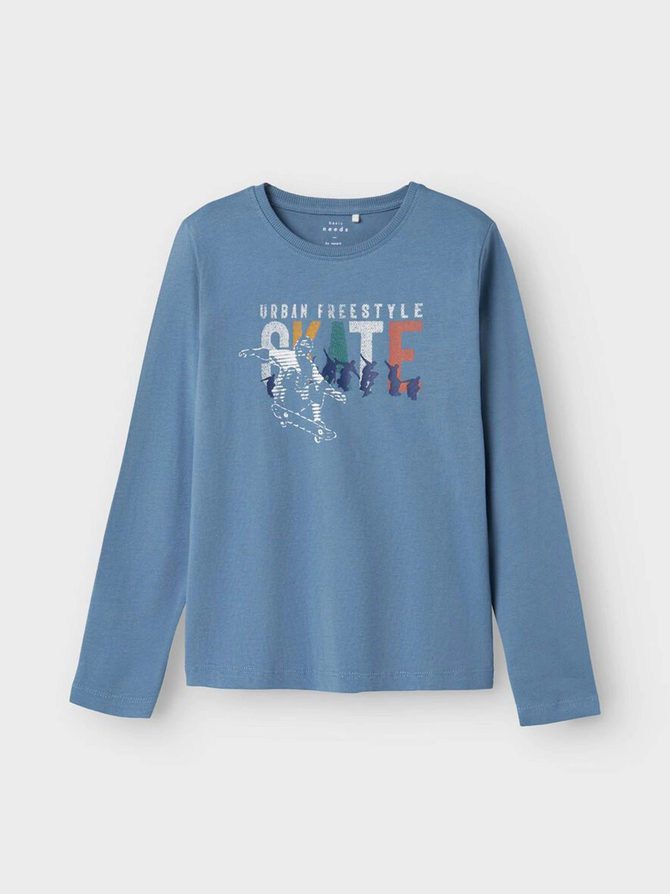 Худи и свитшоты Name it модель 13224962_Coronet Blue Skate Фото