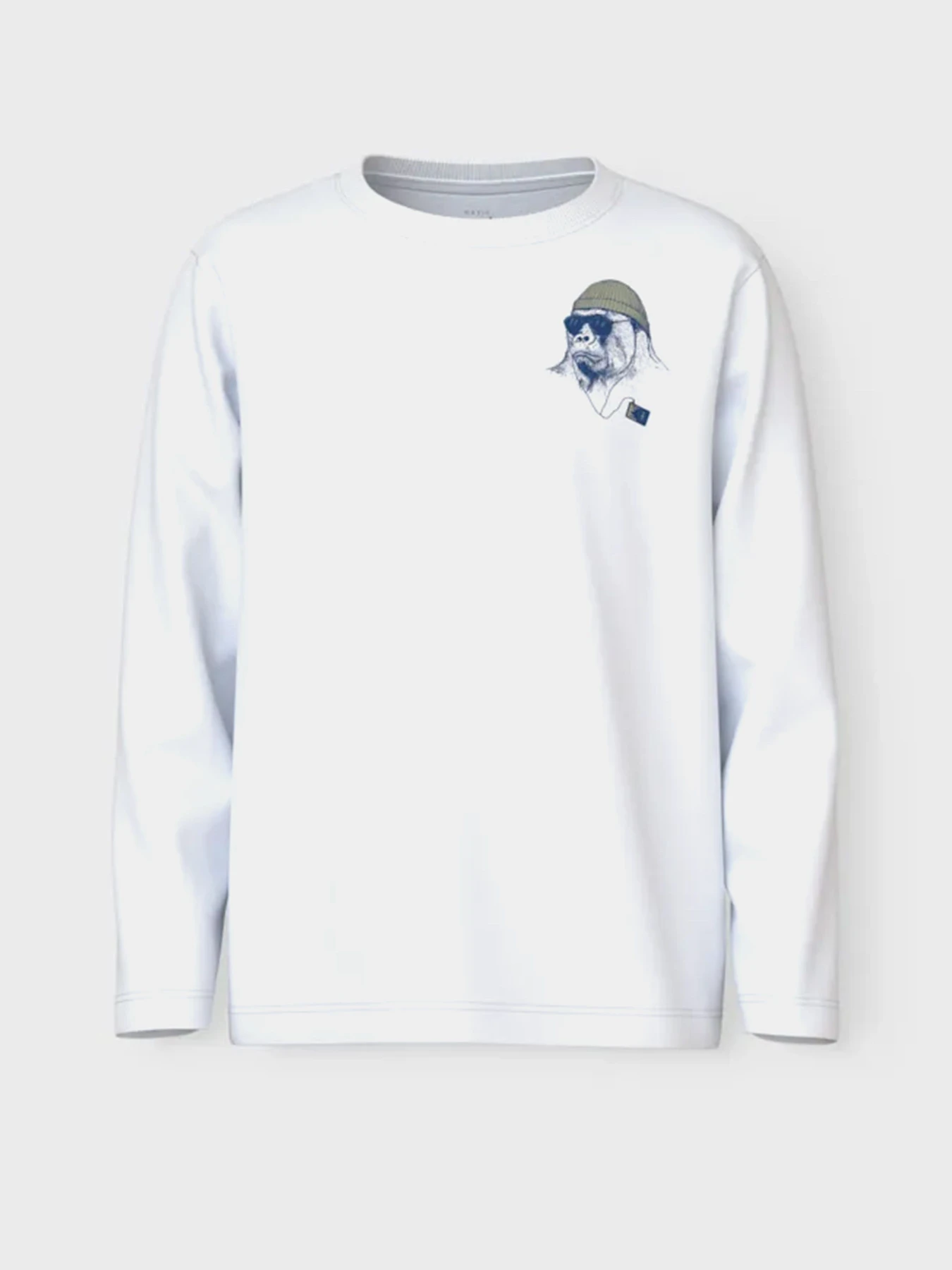 Худи и свитшоты Name it модель 13224968_Bright White Gorilla Худи и свитшоты Name it модель 13224968_Bright White Gorilla Фото