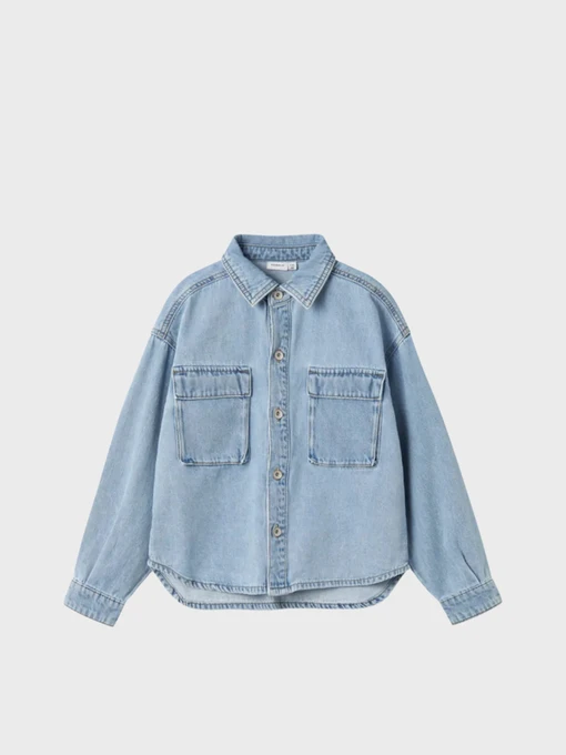 Рубашки Name it модель 13232531_Light Blue Denim Фото