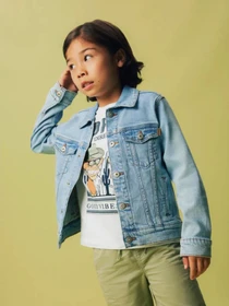Куртки и дубленки Name it модель 13241461_Light Blue Denim Фото