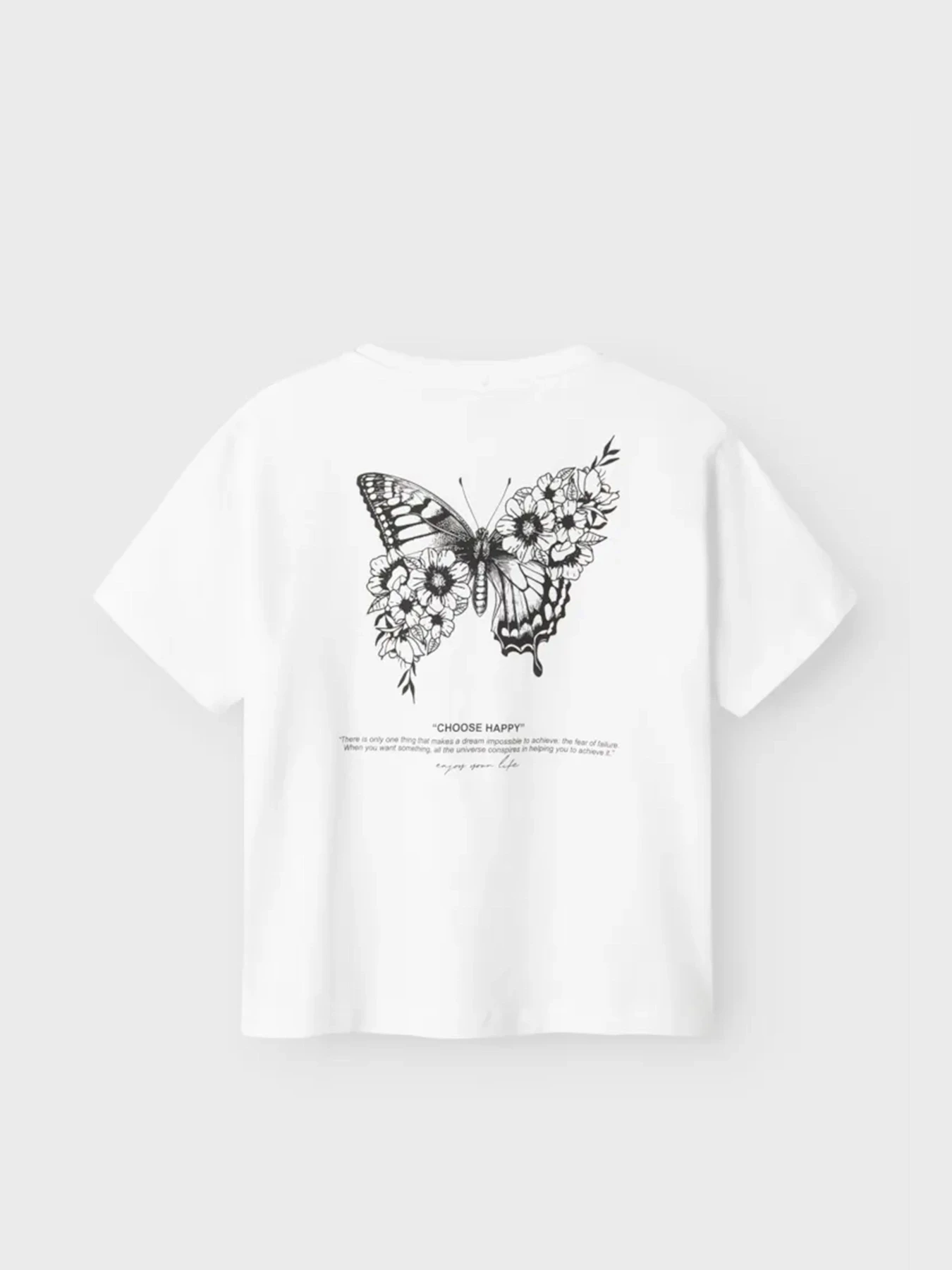 Футболки і поло Name it модель 13240657_Bright White BLACK Футболки і поло Name it модель 13240657_Bright White BLACK Фото