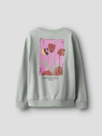 Худі та світшоти Name it модель 13244207_Aqua Gray Фото