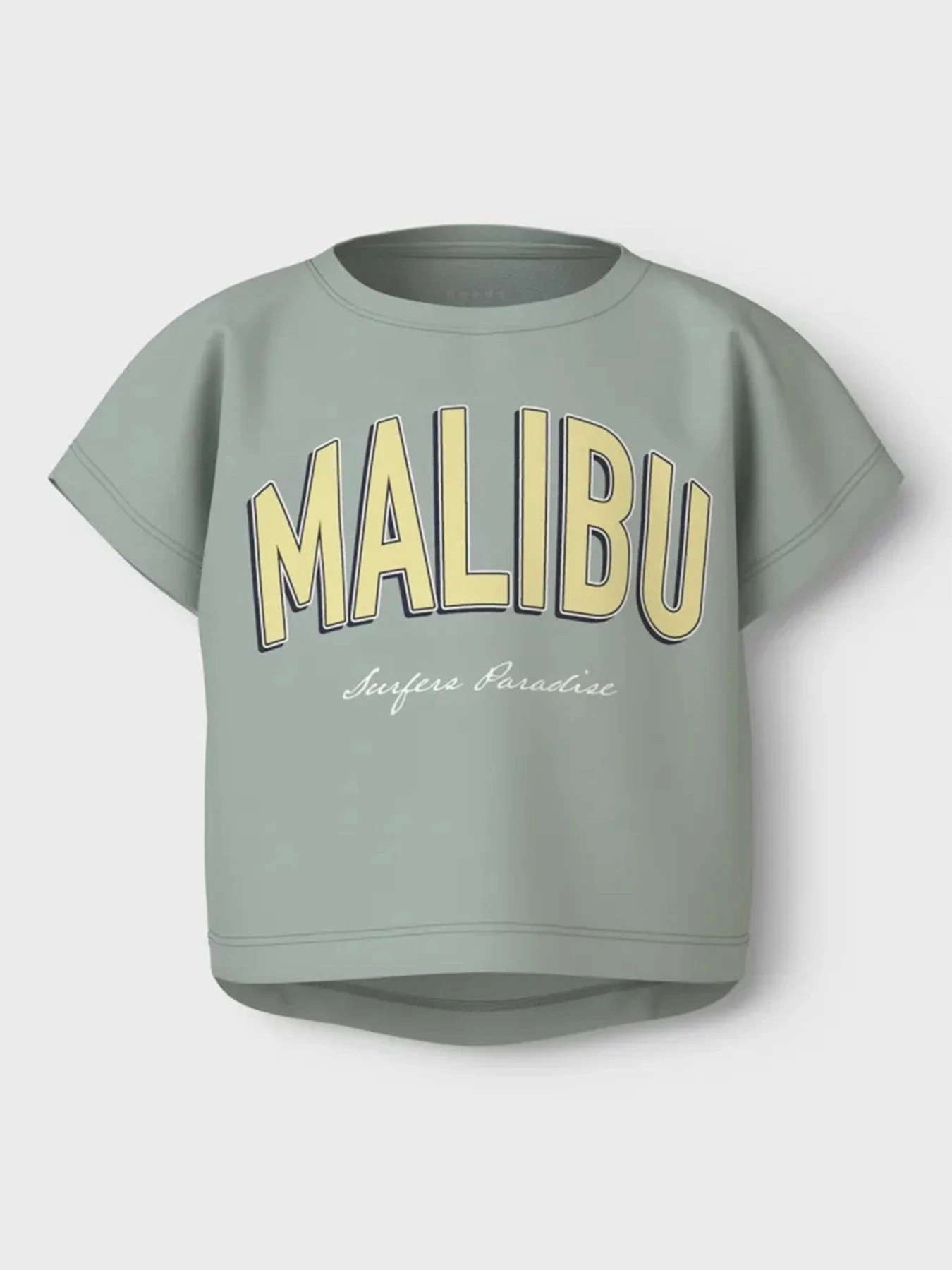 Футболки і поло Name it модель 13215793_Aqua Gray Malibu Футболки і поло Name it модель 13215793_Aqua Gray Malibu Фото