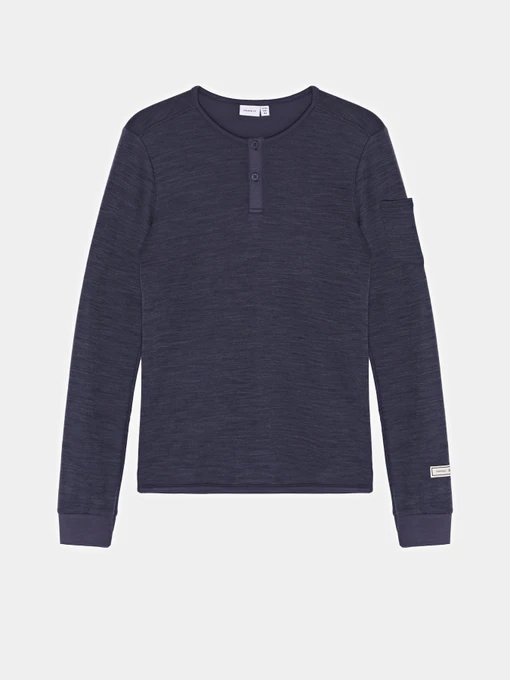 Худі та світшоти Name it WYLA WO/VI LS TOP модель 13229094_Ombre Blue Фото