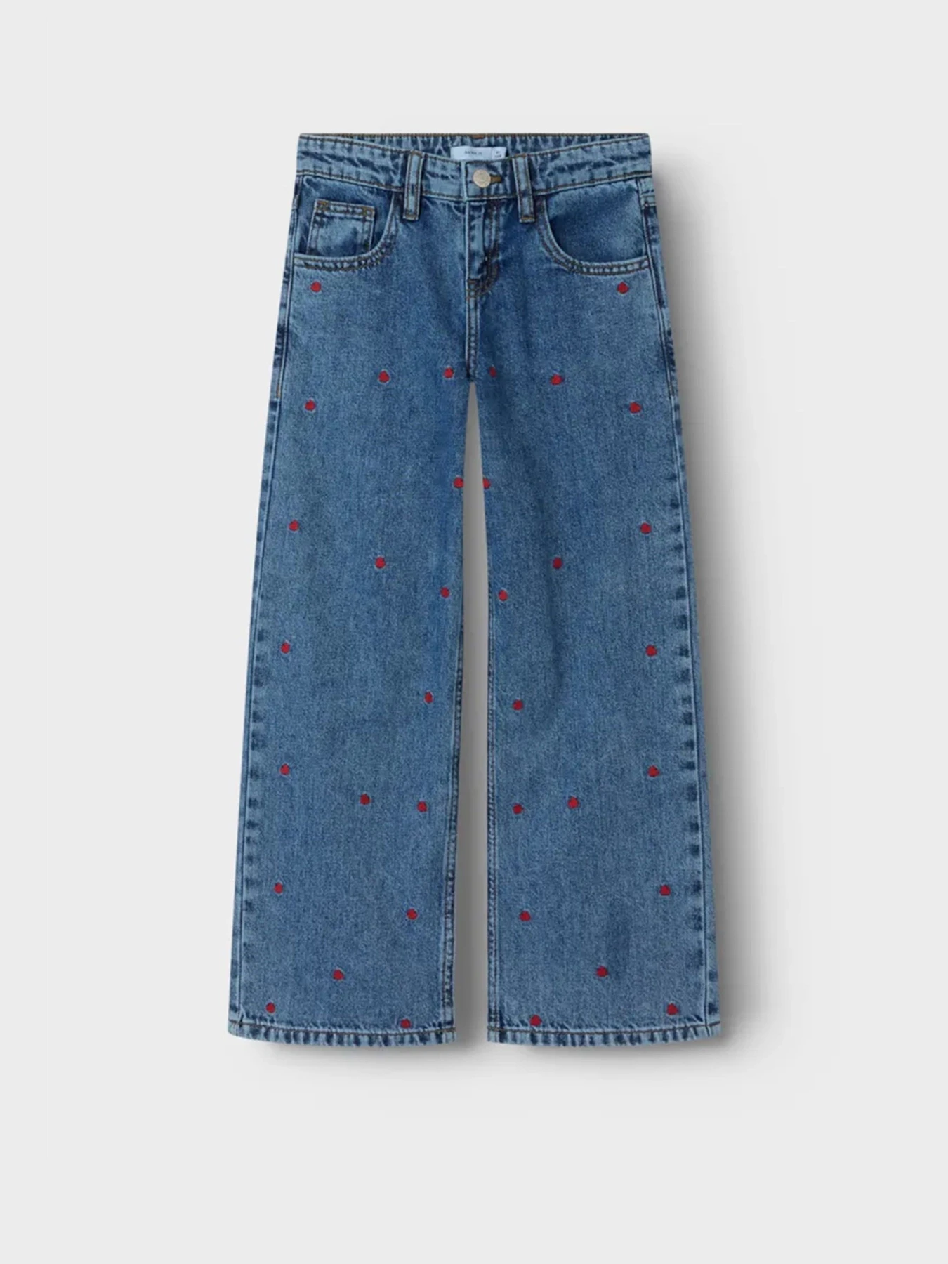 Джинсы Name it модель 13230795_Medium Blue Denim HEART Фото