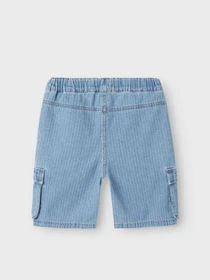 Шорти Name it модель 13240312_Light Blue Denim STRIPES Фото