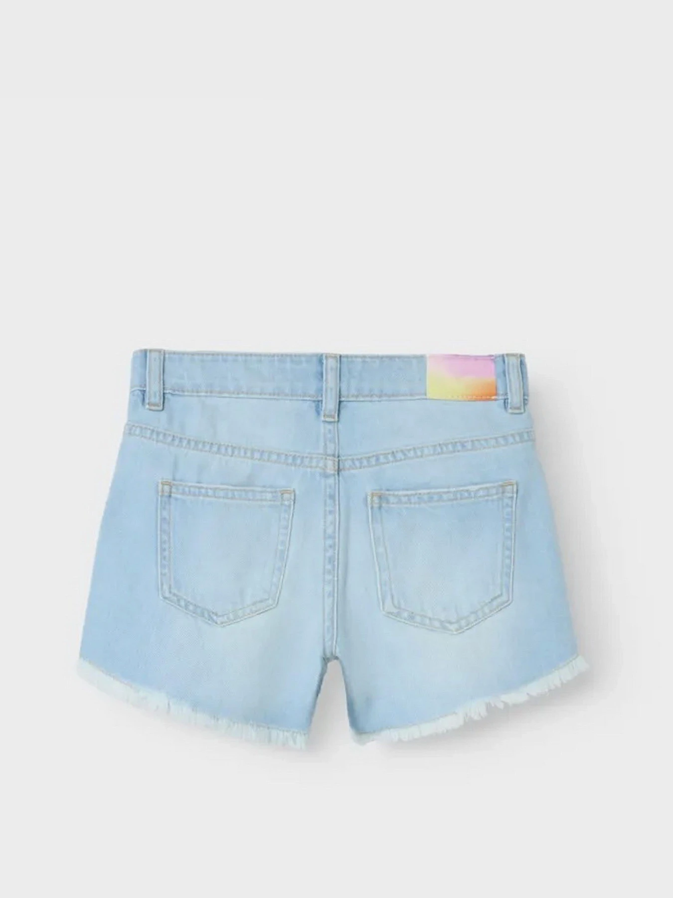 Шорты Name it модель 13229304_Light Blue Bleached Denim Шорты Name it модель 13229304_Light Blue Bleached Denim Фото