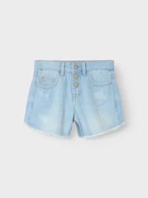 Шорты Name it модель 13229304_Light Blue Bleached Denim Фото